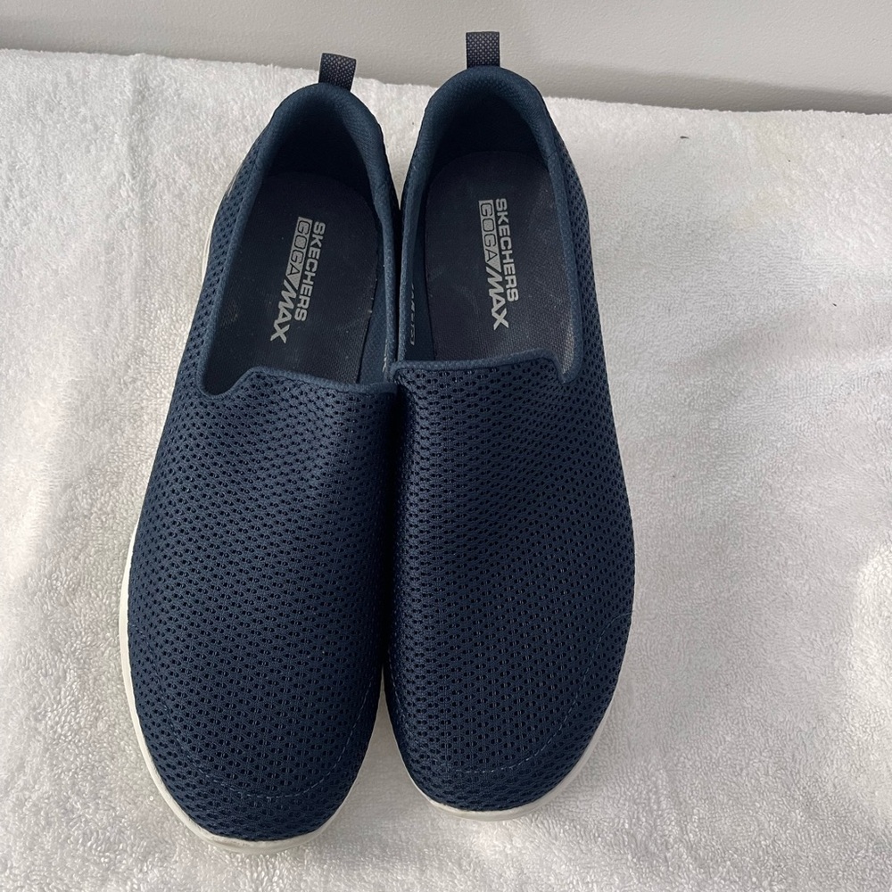 Skechers Go Walk Joy Slip On Shoe Sneakers Navy Blue Size 10 Walking Comfort - Picture 3 of 10